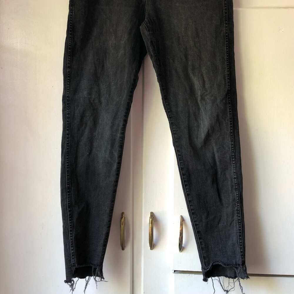 🦋HALF OFF!💸 Madewell high waist gray skinny